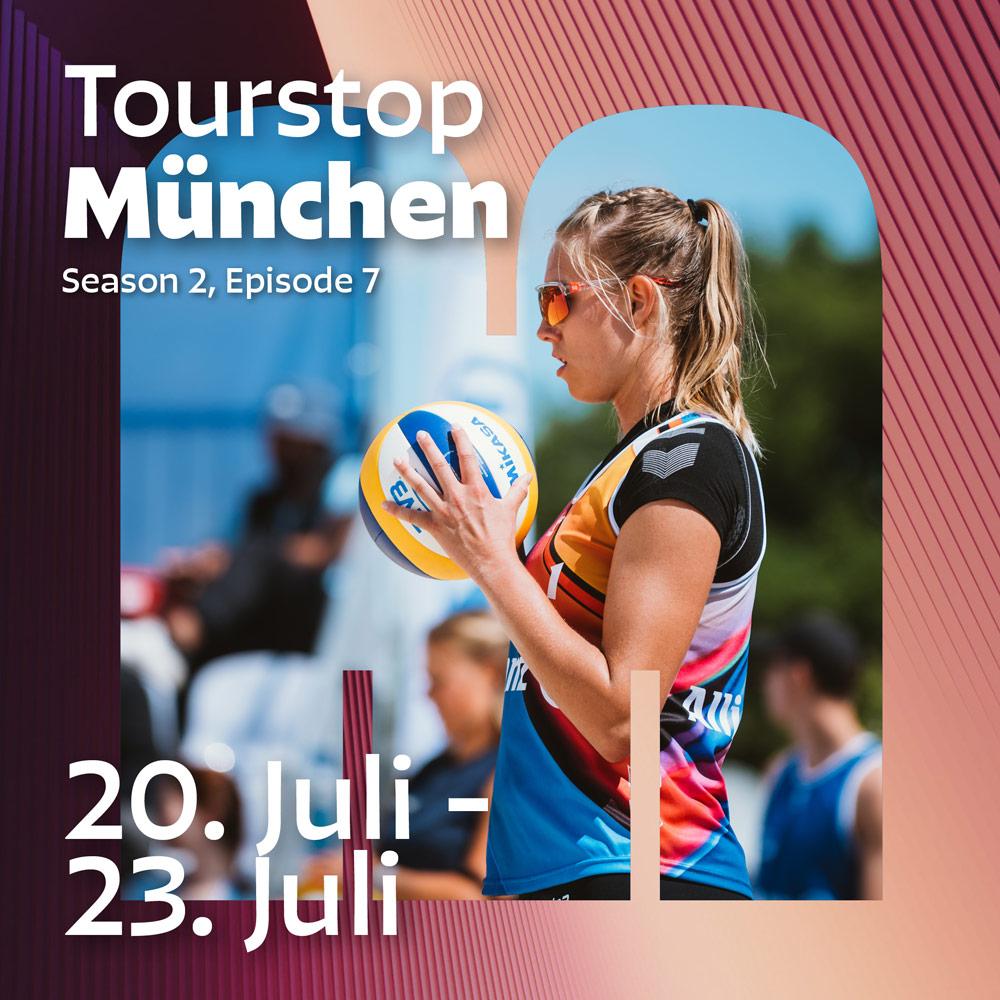 German Beach Tourstops - München 13.-16.07. & 20.-23.07.