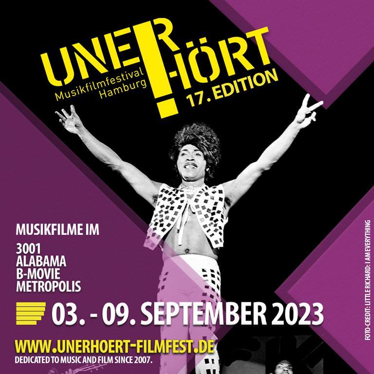 Unerhört Musikfilmfestival 2023 - Hamburg, ab 03.09.!